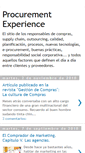 Mobile Screenshot of procurement-experience.blogspot.com