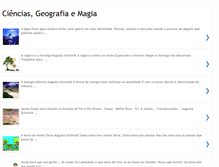 Tablet Screenshot of cienciasgeografiamagia.blogspot.com