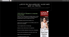 Desktop Screenshot of ociodevalladolid.blogspot.com