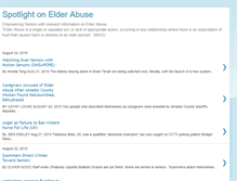 Tablet Screenshot of elder-abuse-spotlight.blogspot.com