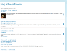 Tablet Screenshot of blogsobreretocolite.blogspot.com