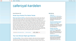 Desktop Screenshot of caferoyal-kardelen.blogspot.com