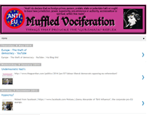 Tablet Screenshot of muffledvociferation.blogspot.com