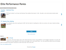 Tablet Screenshot of eliteperformanceponies.blogspot.com