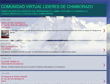 Tablet Screenshot of liderchimborazo.blogspot.com