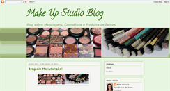 Desktop Screenshot of makeupstudioblog.blogspot.com