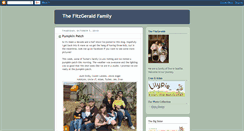 Desktop Screenshot of ourfitzgeraldfamily.blogspot.com