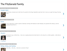 Tablet Screenshot of ourfitzgeraldfamily.blogspot.com