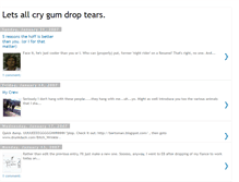 Tablet Screenshot of gumdroptears.blogspot.com