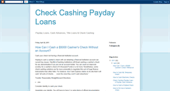 Desktop Screenshot of checkcashing.blogspot.com