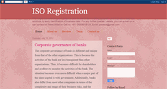 Desktop Screenshot of isoregistration.blogspot.com