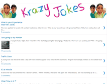 Tablet Screenshot of krazyjokes.blogspot.com