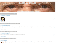 Tablet Screenshot of cantodocarlos.blogspot.com