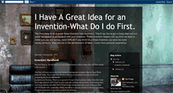 Desktop Screenshot of inventorshandbook.blogspot.com