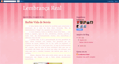 Desktop Screenshot of lembrancareal.blogspot.com