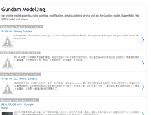 Tablet Screenshot of gundammodelling.blogspot.com