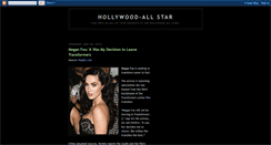 Desktop Screenshot of hollywood-allstar.blogspot.com