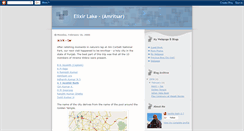 Desktop Screenshot of elixirlake.blogspot.com