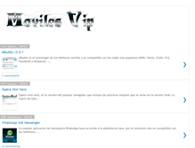 Tablet Screenshot of movilesvip.blogspot.com