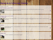 Tablet Screenshot of barbetdelacolline.blogspot.com