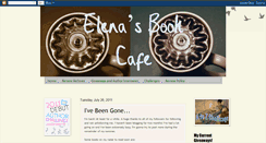 Desktop Screenshot of elenasbookcafe.blogspot.com