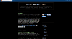 Desktop Screenshot of landscape-portrait.blogspot.com