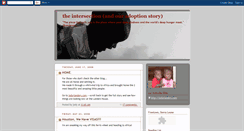 Desktop Screenshot of landersadoption.blogspot.com