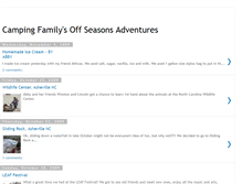 Tablet Screenshot of campinfamily.blogspot.com