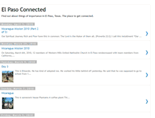 Tablet Screenshot of elpasoconnectedblog.blogspot.com