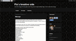Desktop Screenshot of piaskreativeside.blogspot.com