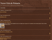 Tablet Screenshot of p3virgendelcarmen.blogspot.com