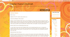 Desktop Screenshot of husnul-chotimah.blogspot.com