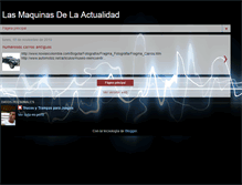 Tablet Screenshot of lasmaquinasdelaactualidad.blogspot.com