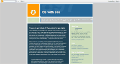 Desktop Screenshot of ldswithssa.blogspot.com