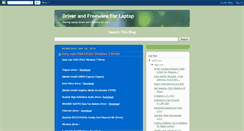 Desktop Screenshot of driverandfreeware.blogspot.com