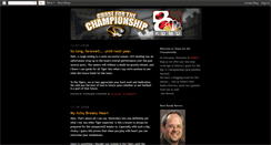 Desktop Screenshot of chaseforthechampionship.blogspot.com