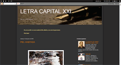 Desktop Screenshot of letracapitalxxi.blogspot.com