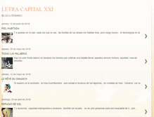 Tablet Screenshot of letracapitalxxi.blogspot.com