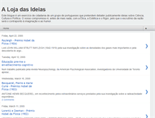 Tablet Screenshot of lojadasideias.blogspot.com
