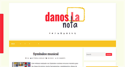 Desktop Screenshot of danoslanota1.blogspot.com