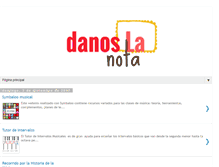 Tablet Screenshot of danoslanota1.blogspot.com