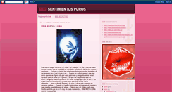 Desktop Screenshot of natacha-sentimientospuros.blogspot.com