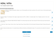 Tablet Screenshot of nepalyatra.blogspot.com