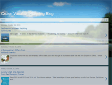 Tablet Screenshot of cruisevacationplanning.blogspot.com