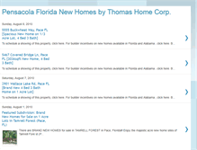 Tablet Screenshot of pensacolafloridanewhomesthomashomes.blogspot.com