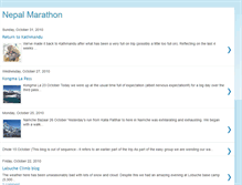 Tablet Screenshot of nepalmarathon.blogspot.com