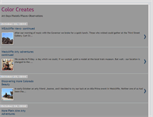 Tablet Screenshot of colorcreates-pastelsdaysplaces.blogspot.com
