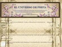 Tablet Screenshot of eluniversodefreya.blogspot.com