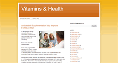 Desktop Screenshot of 4vitamins.blogspot.com