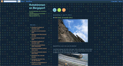 Desktop Screenshot of bert-klimmen-en-bergsport.blogspot.com